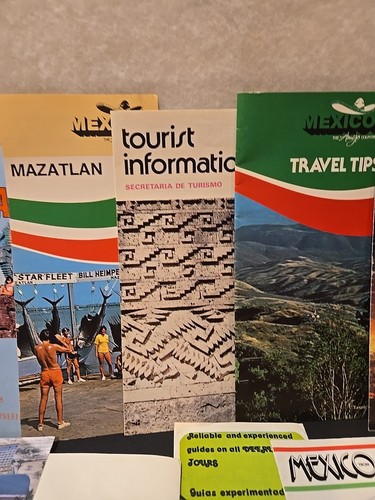 Mexico 1970's/early 80's Travel Brochures Postcards Pix Map LOT Cabo, Matzatlan - Picture 12 of 20