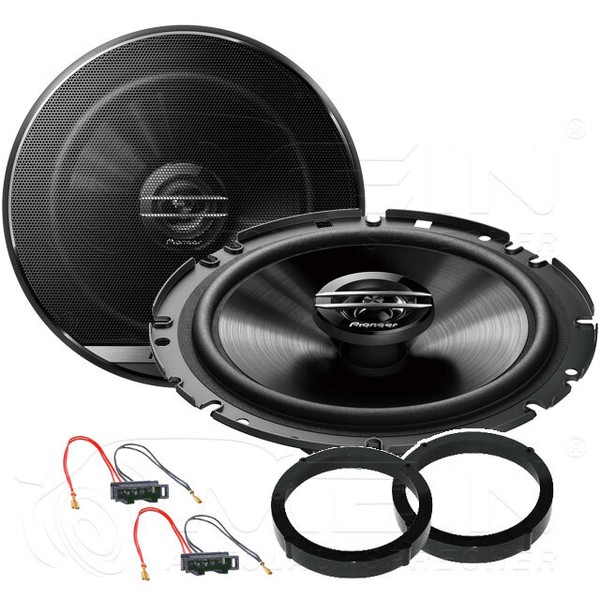 Pioneer Lautsprecher FüR Vw Golf Viii / 8 Ab 2019 Heck TüR 2-Wege 300W 165 #Bzjg-image