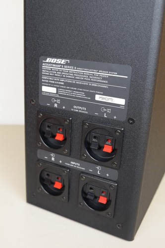 BOSE ACOUSTIMASS 5 SERIE II LAUTSPRECHERSYSTEM 2.1 VOLLE FUNKTION 1A ZUSTAND - 第 10/13 張圖片