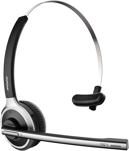 Mpow M5 Upgrade Bluetooth 5.0 Headset Trucker Call Center Driver Headphones Mic - Picture 2 of 10