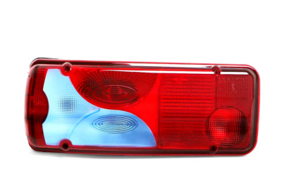 1 Stück Linse links für Rückleuchte MAN TGX TGA TGS LKW LKW 2005+ blaues Glas