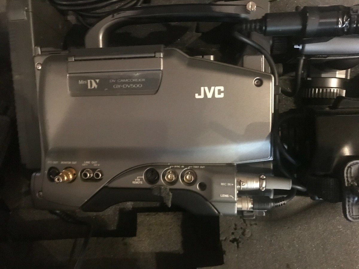 JVC GY-DV550 Professional Mini DIGITAL Camcorder w/Canon Zoom-Make