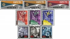 Malta 409-411,414-416,417-419 mint/MNH 196