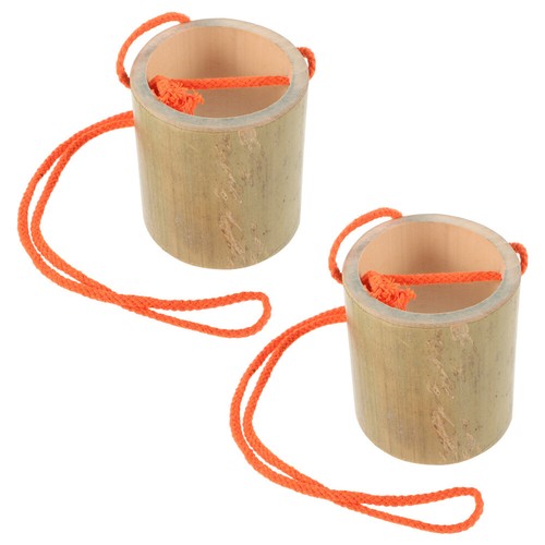 Échasses maternelle demi-sphères en bois | La Fée aux Jouets