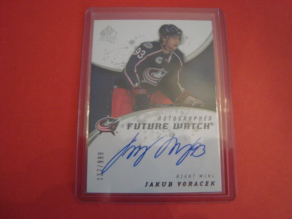 2008 09 SP AUTHENTIC Future Watch AUTOGRAPH ROOKIE 249 Fabian Brunnstrom 021/999 - Image 3 of 4