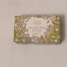 Woods of Windsor Lily of the Valley Luxury Bath Soap 6.7 oz Bar from England