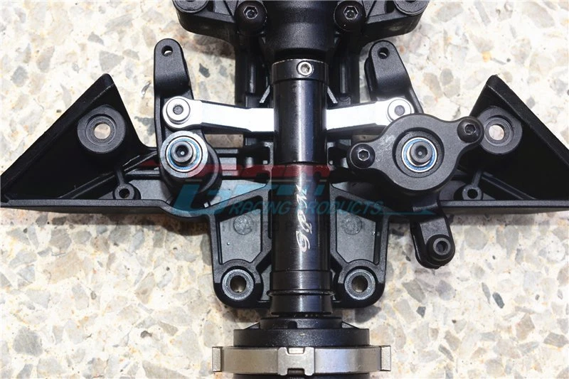 Eje de transmisión delantero central de acero endurecido GPM Racing - para Traxxas UDR UDR037SF-BK Foto 3 de 4