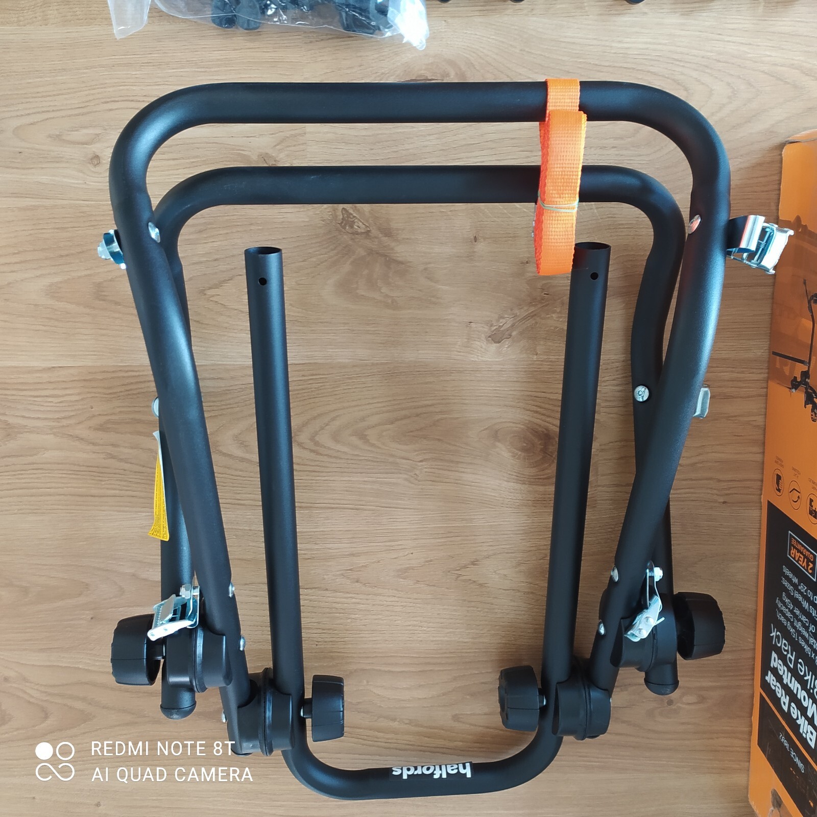 HALFORDS 3 bike rear mounted bike rack 463046 New RRP £99.99 eBay