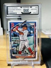 2024 Bowman Ceddanne Rafaela Rookie GMG Graded 10 Gem Mint 💎 RC