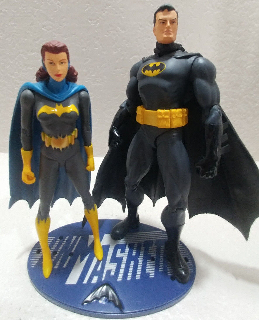 DC Batman Secret Files Series 2 Unmasked Batman Plus Batgirl Very Rare