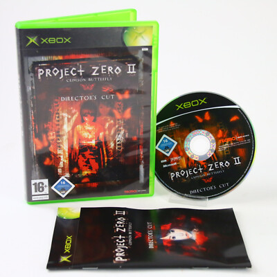 Microsoft Xbox Classic PAL Project Zero II Crimson Butterfly Directors Sehr Gut