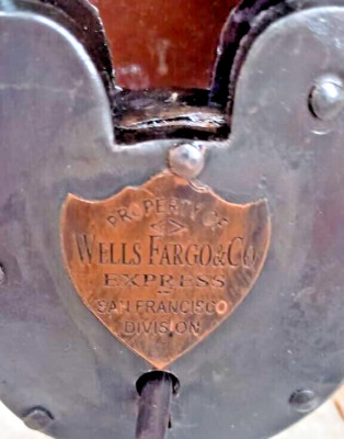 Wells Fargo Padlock Key Set Lot Lock HUGE Blacksmith Gunsmith Collector 4''