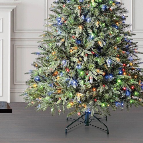 Holiday Living 7.5ft Brighton Spruce Prelit Artificial Christmas Tree