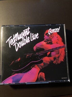 CD Ted Nugent Double Live Gonzo 1978 2 CDs