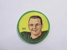1963 Krun-chee CFL Football Coin #105 Tommy Joe Coffey Excellent Sharp