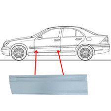 Reparaturblech T&uuml;r f&uuml;r Mercedes C-Klasse W203 2000-2007 vorne Links Sedan Kombi