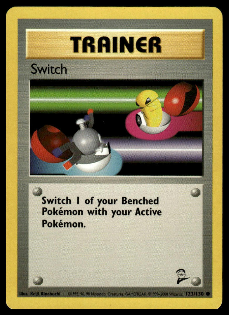 Pokemon Base Set 2 123/130 Switch