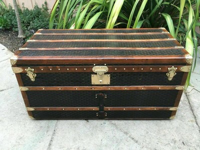 goyard vintage trunk