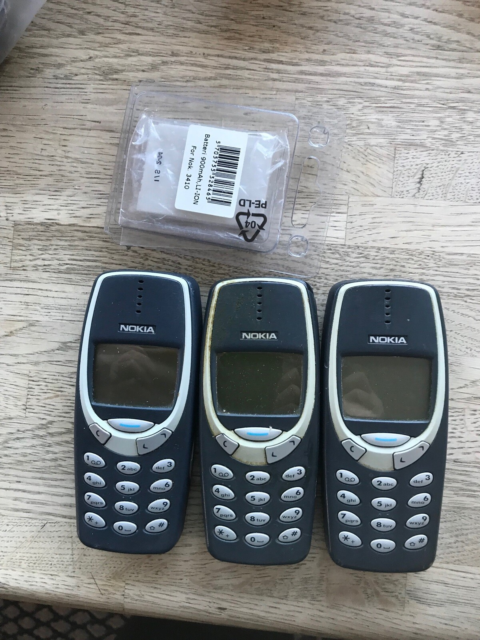 Nokia 6500, 2630, 3310 og den helt gamle 3 stk, God, Der er…