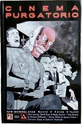 Alan Moore Cinema Purgatorio #1 Hardcover Kickstarter LE 1000 Author of Watchmen