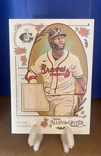 2024 Topps Allen & Ginter AGR-MHA Michael Harris Jr. Full Size Relic Atlanta