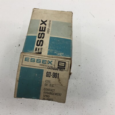 Essex 60-901 Coil 6VDC 15A 60-108025-0