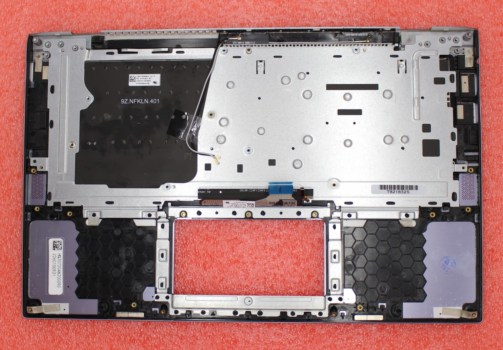 Asus UX431FN-IH74 Light Blue Palmrest With Keyboard