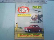 AUSTRALIAN EDITION FORTNIGHTLY MOTOR MANUAL MAGAZINE APR.1955 SIMCA FIAT 600