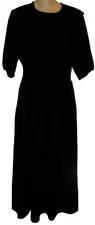Amish Mennonite Tall Cape Dress Black Dress Handmade Modest Event 36"Bust/28"W