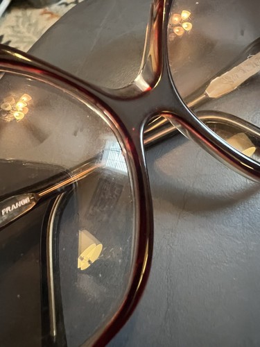 Diane Von Furstenberg 1970's S Retro Large(Dawn) Frames ,Rose Berry Color. - Picture 5 of 8