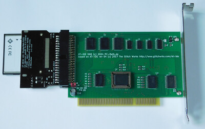 XT IDE Controller Platine Boot BIOS XTIDE HDD Festplatten Controller DOS 3.3 5.0