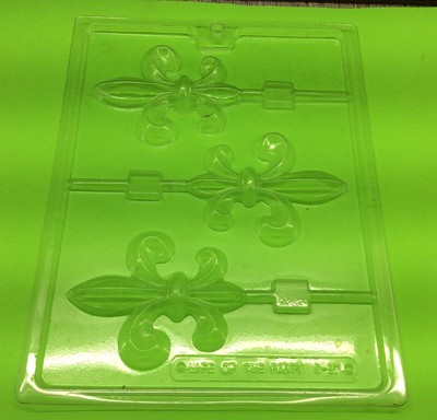 Moule à Bonbons Chocolat Fleur-de-Lis - MOLDS AND THINGS - Forme Traditionnelle Pour Confiserie Maison