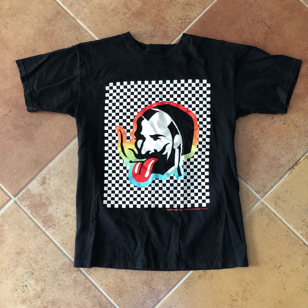 fuct ssdd collection Los Angeles/Tokyo Black Shirt Mens Size