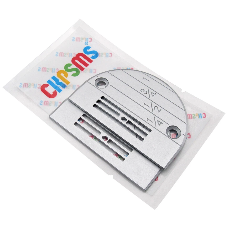 Placa de garganta de aguja 2 piezas #147150LGW para CONSEW 210.310 JUKI DDL-5550 DDL-8700 Foto 3 de 3