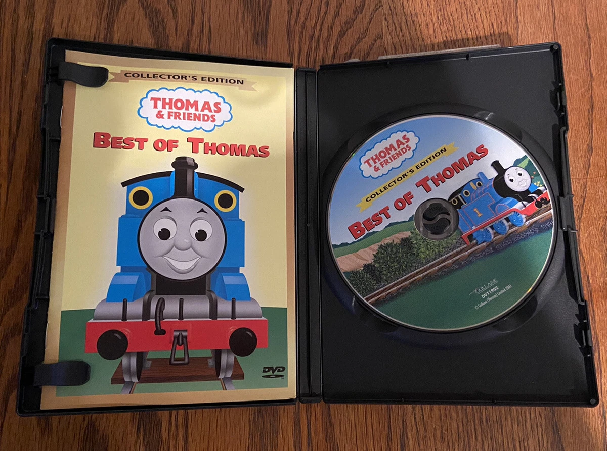 Thomas & Friends 3 DVDs Best of Thomas, Percy’s Chocolate Surprise, Track  Stars