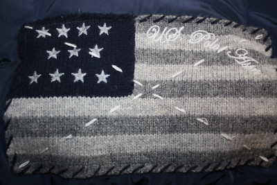 Damen Jacke US Polo ASSN USA Flagge Daunenjacke Steppjacke