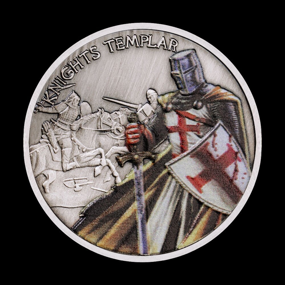 U.S.A Coin Dark Knight Hero Cross Shield Commemorative Challenge Coin Souvenir