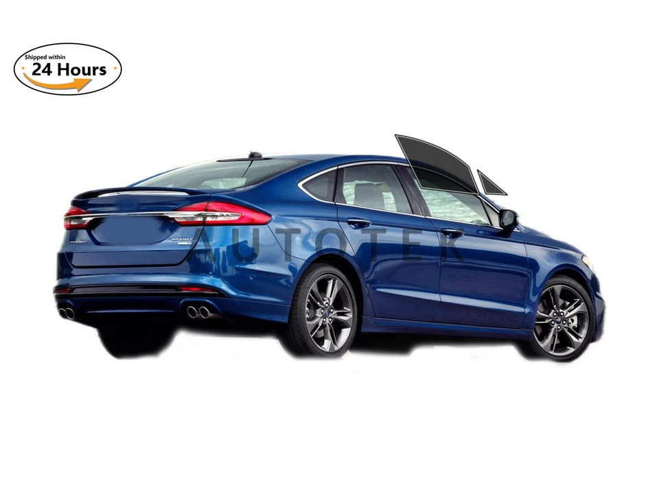 Kit de película de tinte de ventana de 2 capas precortada personalizada computarizada para Ford Fusion 2013-2020 Foto 4 de 4