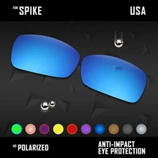 Anti Scratch Polarized Replacement Lenses for-Oakley Spike Options