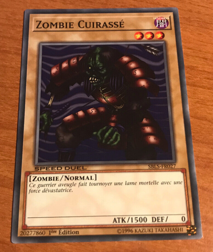 Yu-Gi-Oh! Zombie Tiger SBLS-EN033 Common 1st Edition - Speed Duel Arena Of Lost Souls Booster Card - View #8