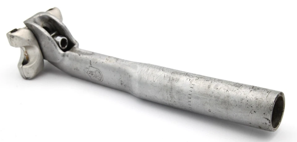 Tige de selle de vélo Campagnolo 26.4 vintage bicycle seat post peugeot colnago Foto 3 de 4