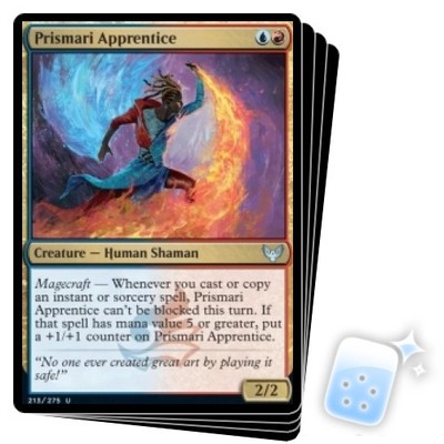 PRISMARI APPRENTICE X4 Strixhaven: School Of Mages STX Magic MTG MINT CARD