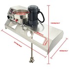110V 1000L Chemical Paint Mixer Shaker Industrial IBC Ton Drums Agiator — photo 4