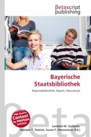 Lambert M. Surhone (U. A.) | Bayerische Staatsbibliothek | Taschenbuch | Deutsch