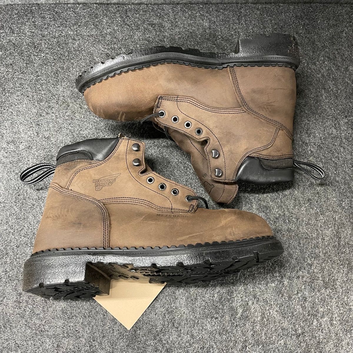 Red Wing 2206 Supersole 6” Brown Waterproof Steel Toe Boot Size 10.5 D Red Wing Men main image 4
