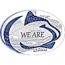 Penn State Nittany Lions Sticker NCAA  Football Die Cut Laminated