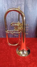 New Flugelhorn with trigger, case and mouthpiece