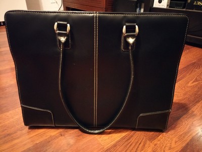 Targus Leather Laptop Briefcase