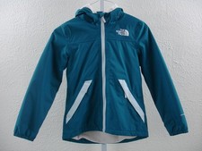 Girls S 7/8 The North Face Warm Storm Rain Jacket Coat Waterproof Dryvent Hooded