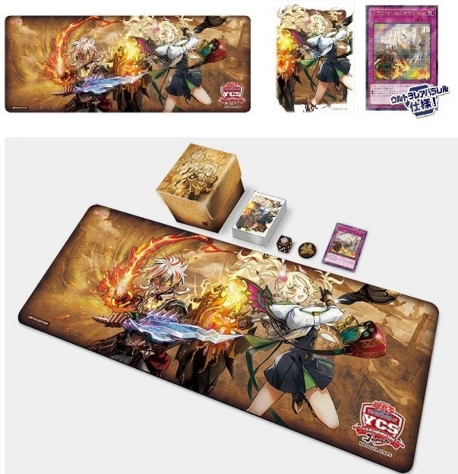 Yugioh Story of White Official Duelset YCSJ 2025 Nagoya Playmat Funda Tarjeta NUEVO Foto 2 de 4